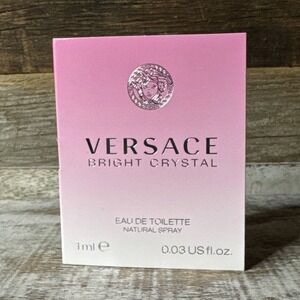 Versace Bright Crystal EDT 1ml / 0.03oz Spray Sample for Women